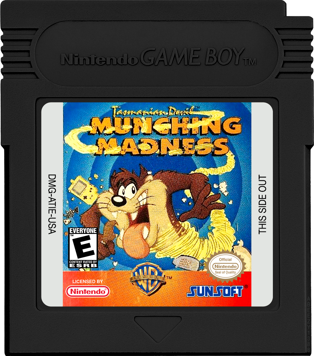 Tasmanian Devil Munching Madness media 1 for GameBoy Color